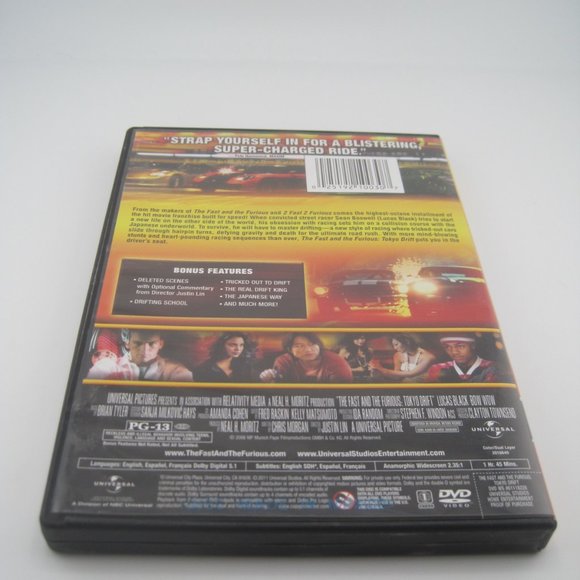 The Fast and The Furious: Tokyo Drift (DVD) (widescreen) (Universal) (PG-13) - Picture 2 of 4